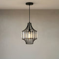 Alethia 1 Light Black Pendant