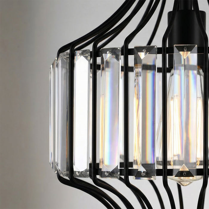 Alethia 1 Light Black Pendant