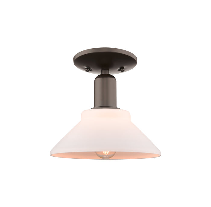 Oil Rubbed Bronze / Matte White
