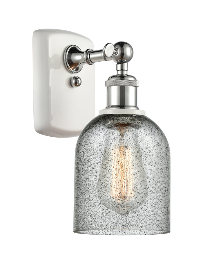 White Polished Chrome / Charcoal
