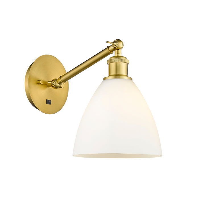Satin Gold / Matte White