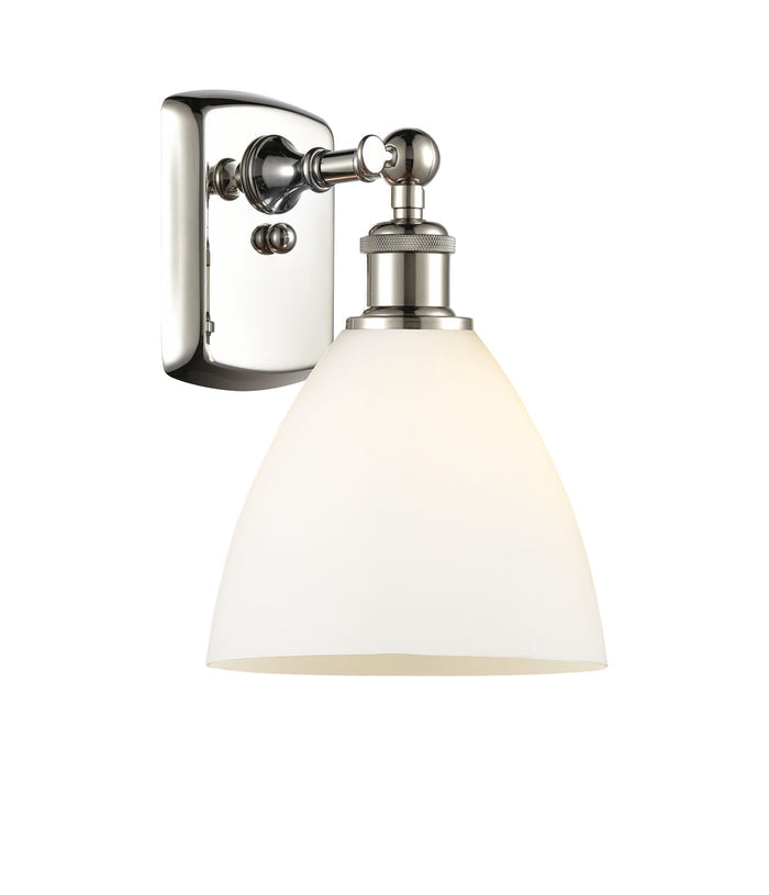 Polished Nickel / Matte White