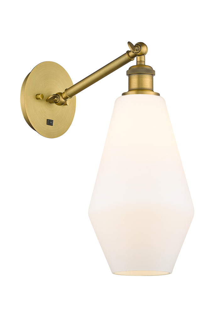 Brushed Brass / Cased Matte White