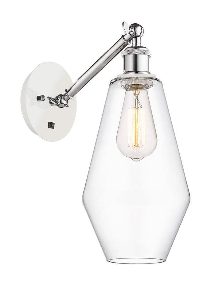 White Polished Chrome / Clear