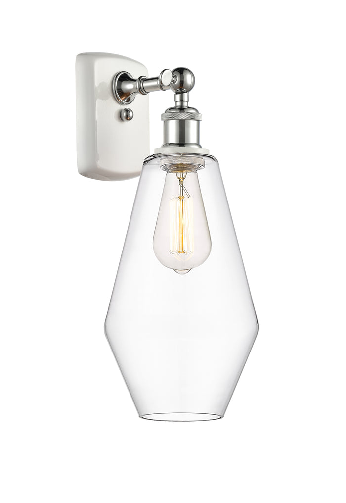 White Polished Chrome / Clear