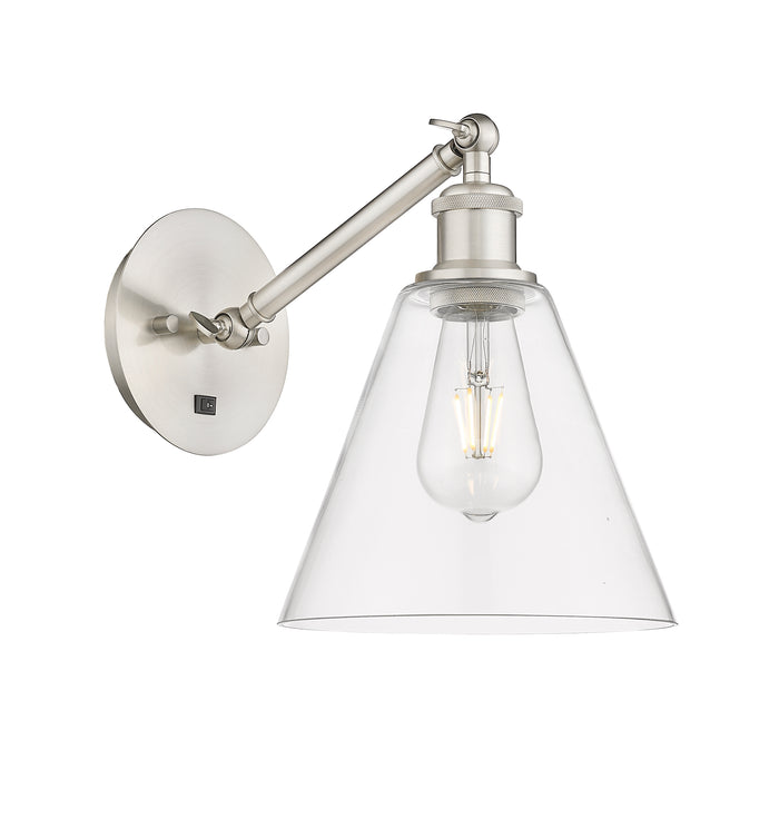 Brushed Satin Nickel / Clear