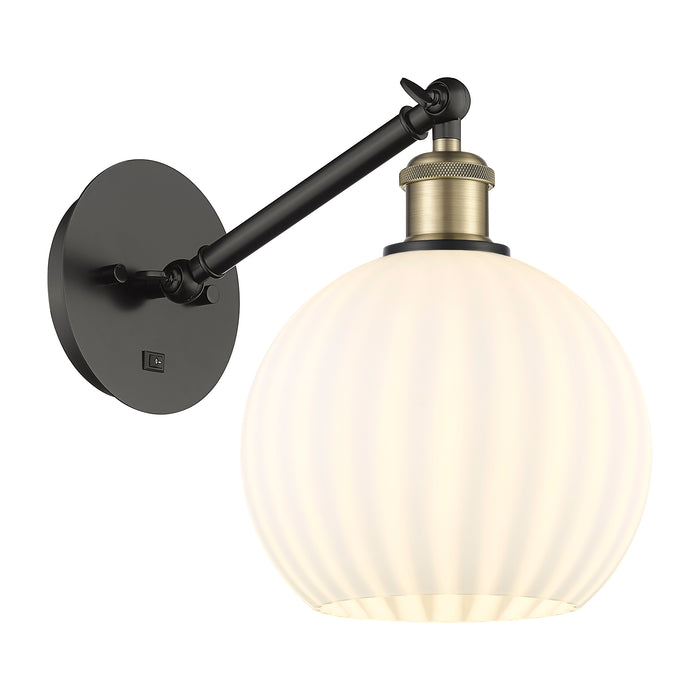 Ballston Sconce Cast Brass 8 Inch