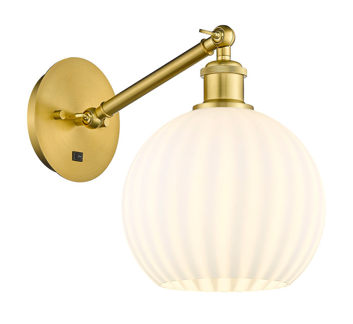 Satin Gold / White Venetian