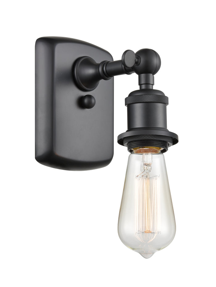 Ballston Sconce Cast Brass Bare Bulb