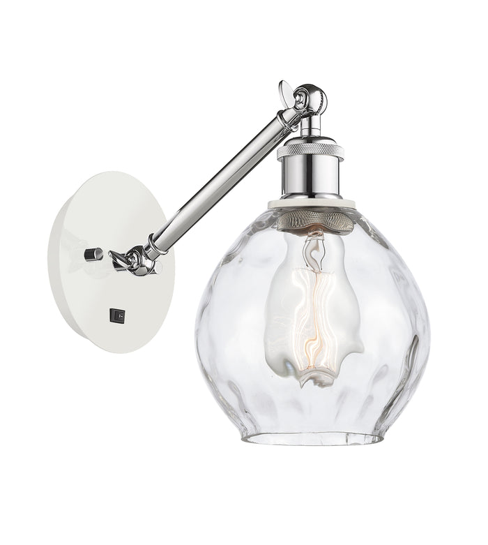 White Polished Chrome / Clear