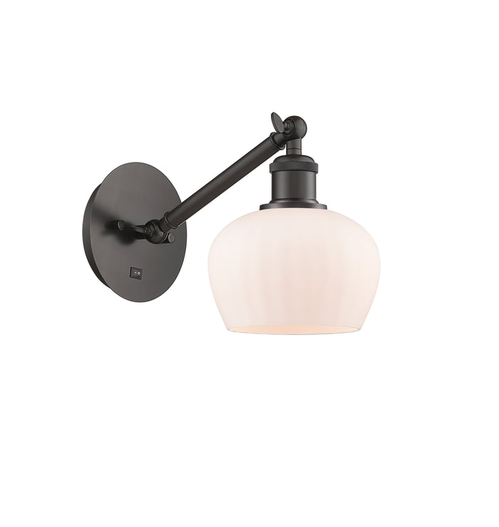 Oil Rubbed Bronze / Matte White