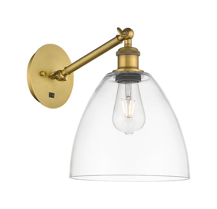 Brushed Brass / Clear