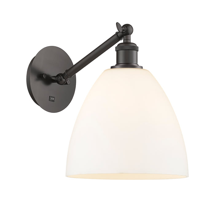 Oil Rubbed Bronze / Matte White