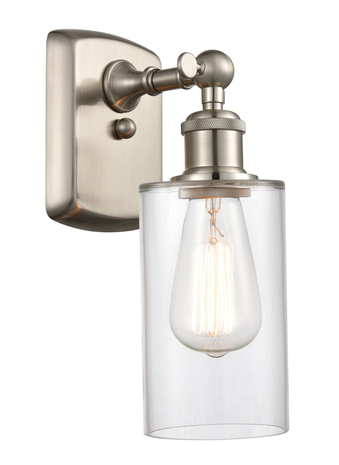 Brushed Satin Nickel / Clear