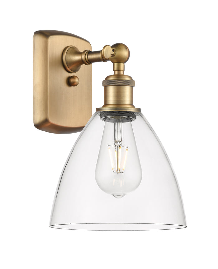 Brushed Brass / Clear