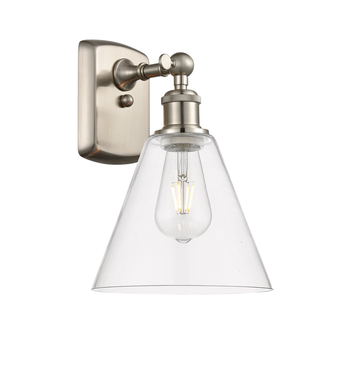 Brushed Satin Nickel / Clear