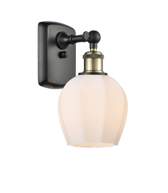 Ballston Sconce Cast Brass Glass Fixture