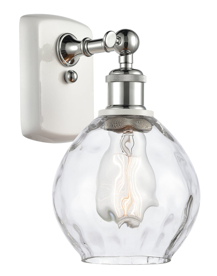 White Polished Chrome / Clear