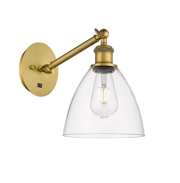 Brushed Brass / Clear