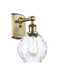 Ballston Sconce Cast Brass Glass Steel
