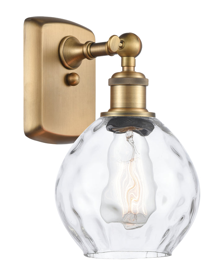 Ballston Sconce Cast Brass Glass Steel