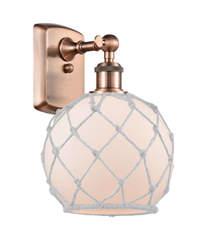 Ballston Sconce Cast Brass Glass Steel