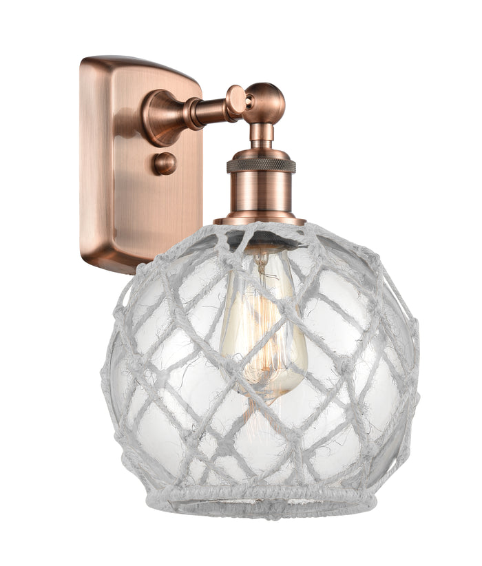 Ballston Sconce Cast Brass Glass Steel