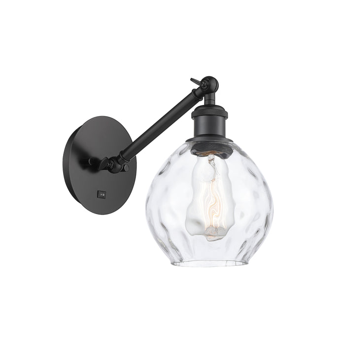 Ballston Sconce Cast Brass Steel Glass