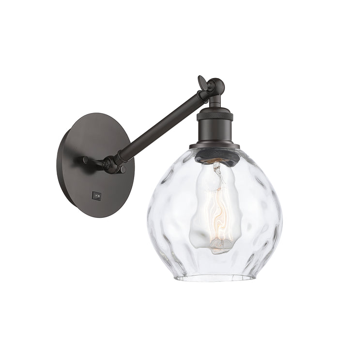 Ballston Sconce Cast Brass Steel Glass