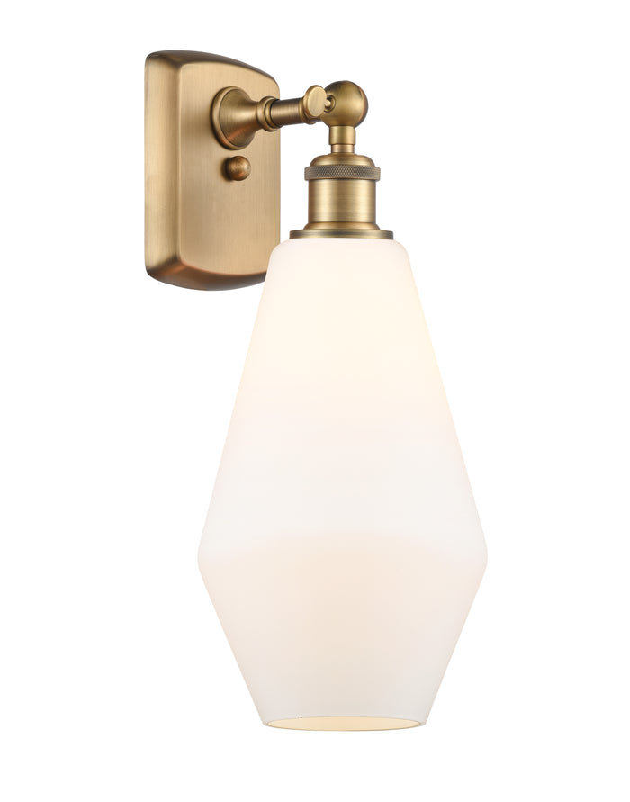 Brushed Brass / Cased Matte White