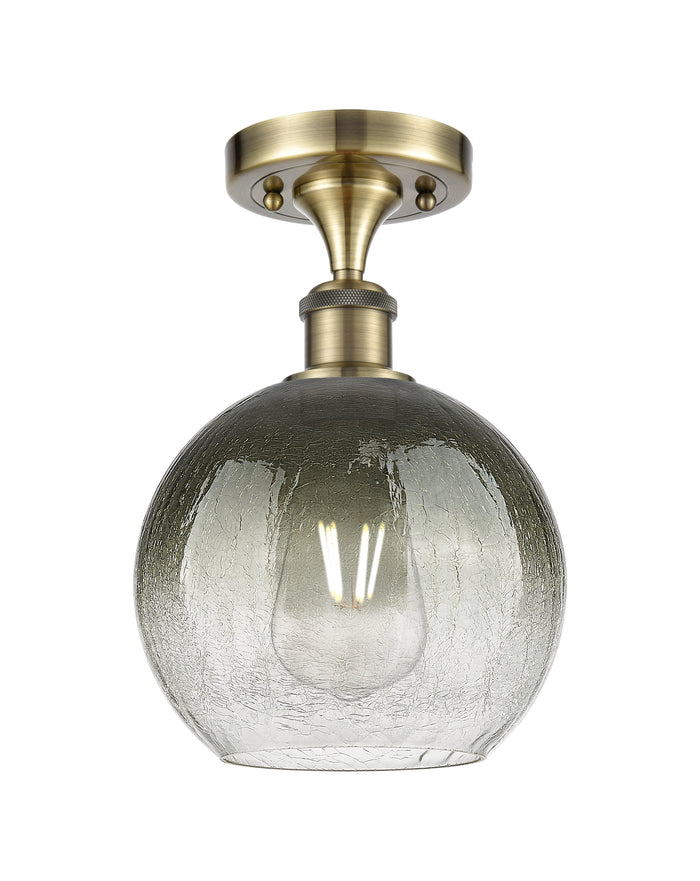 Ballston Semi-Flush Brushed Satin Nickel