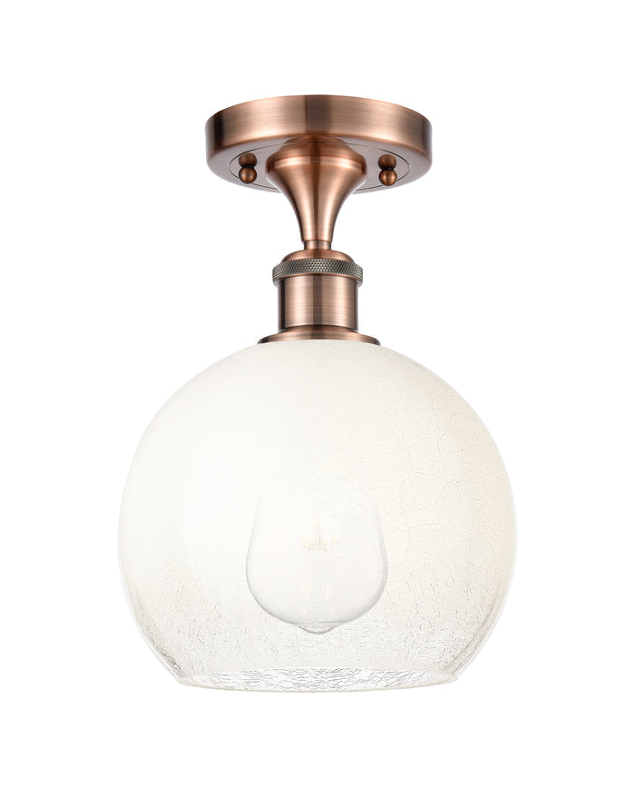 Ballston Semi-Flush Brushed Satin Nickel