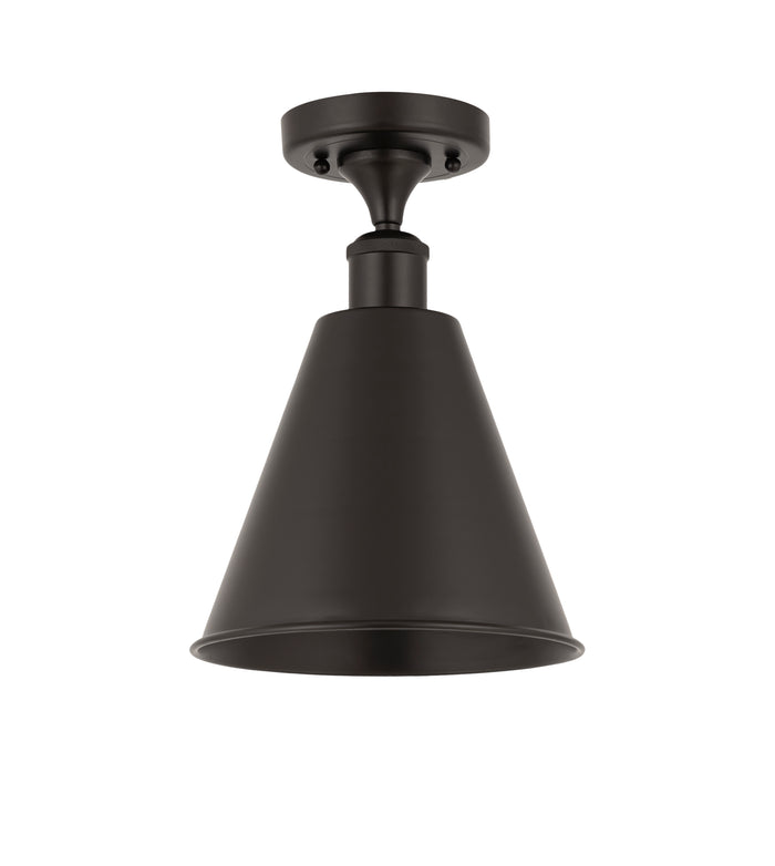 Ballston Semi-Flush Mount Cast Brass