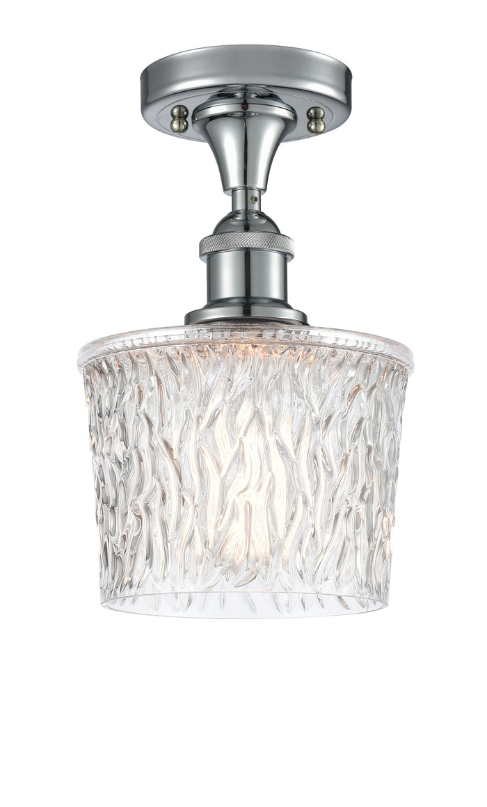Ballston Semi-Flush Mount Cast Brass