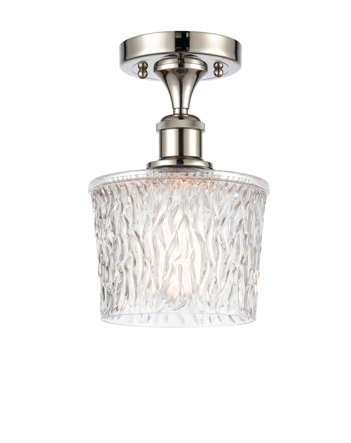 Ballston Semi-Flush Mount Cast Brass