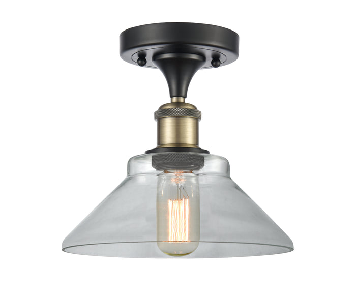 Ballston Semi-Flush Mount Clear Glass