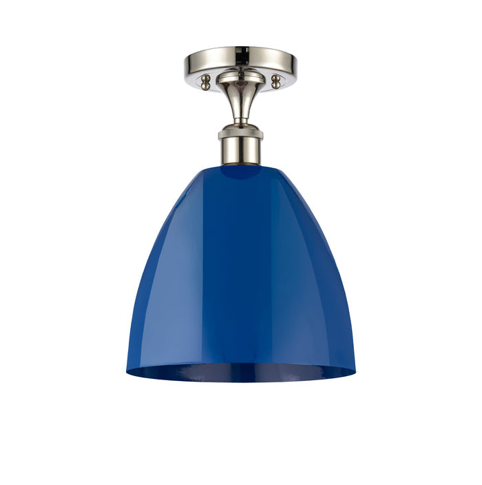 Polished Nickel / Blue