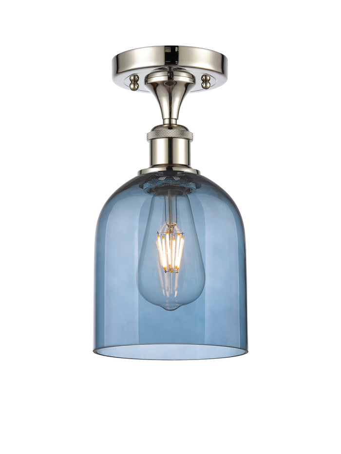 Polished Nickel / Blue