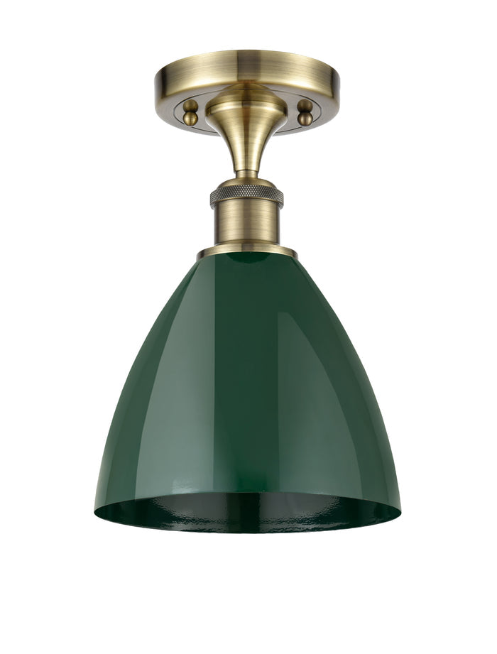 Ballston Semi-Flush Mount Seafoam Shade