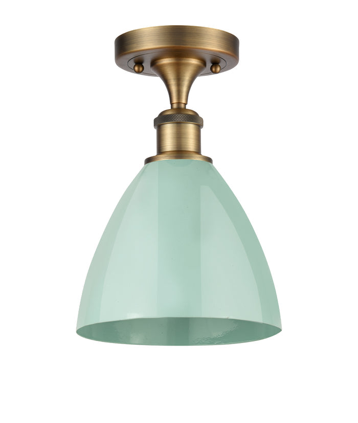 Brushed Brass / Seafoam