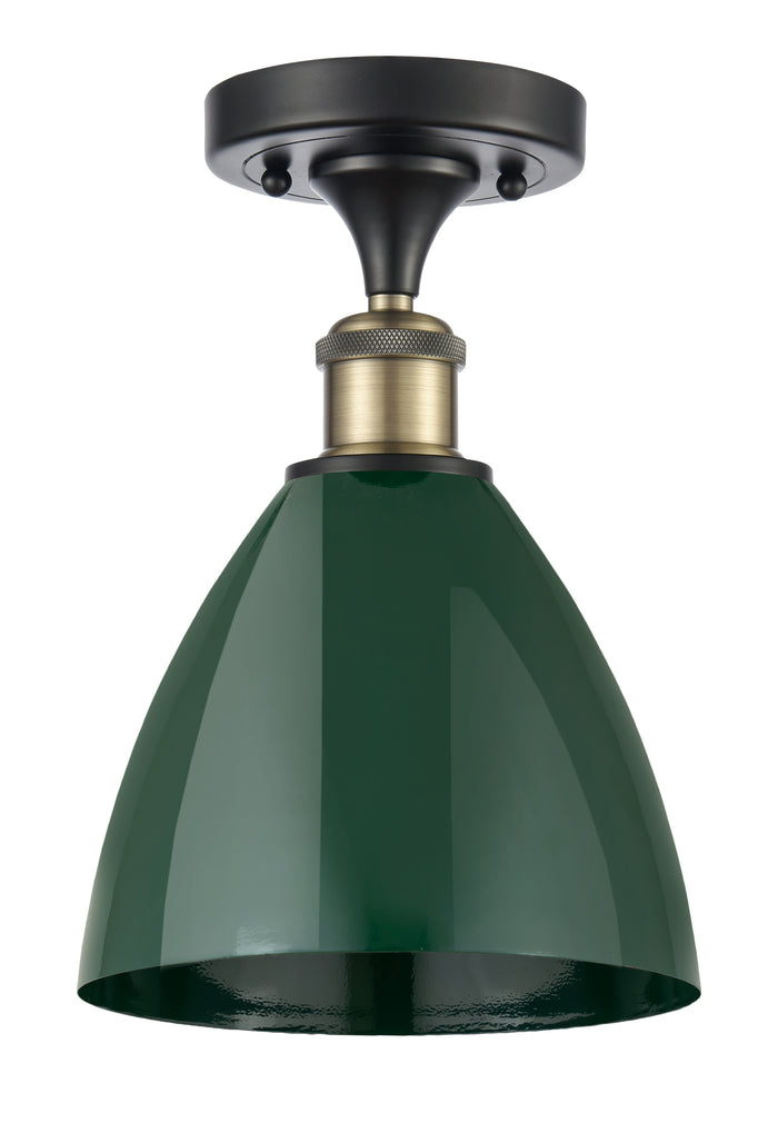 Ballston Semi-Flush Mount Seafoam Shade