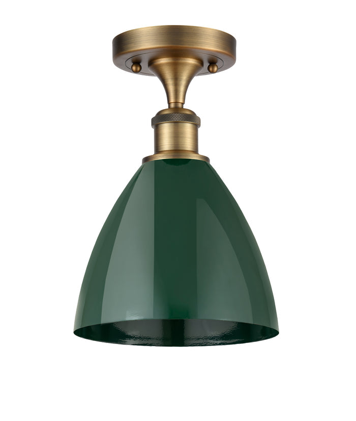 Ballston Semi-Flush Mount Seafoam Shade