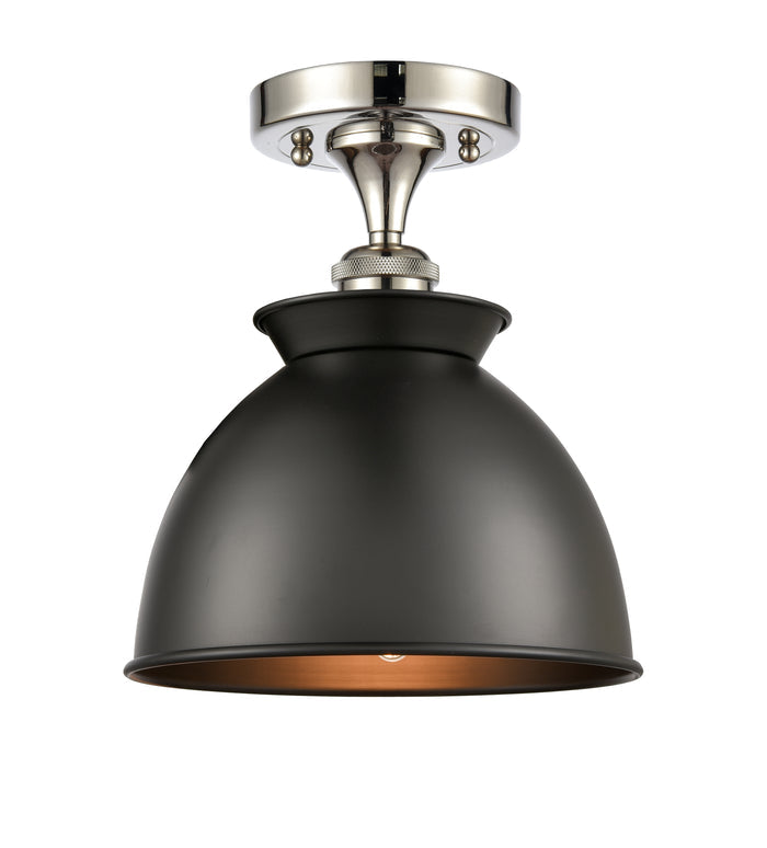 Polished Nickel / Matte Black