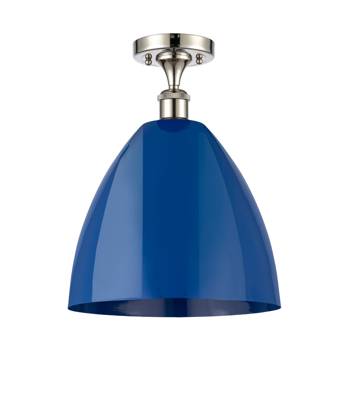 Polished Nickel / Blue
