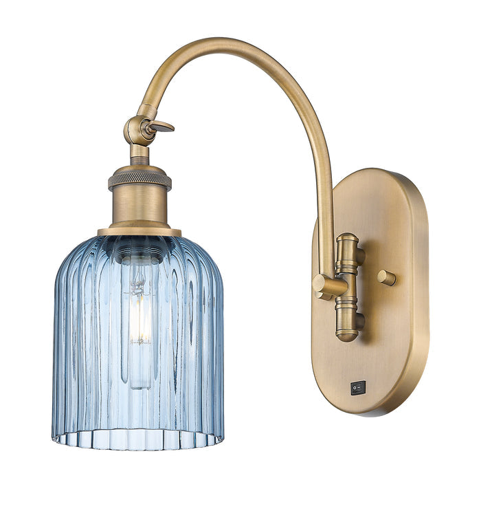 Brushed Brass / Princess Blue