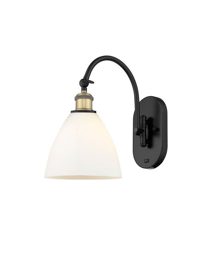Ballston Swing Arm Cast Brass 13 Inch