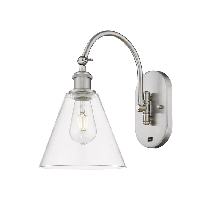 Brushed Satin Nickel / Clear