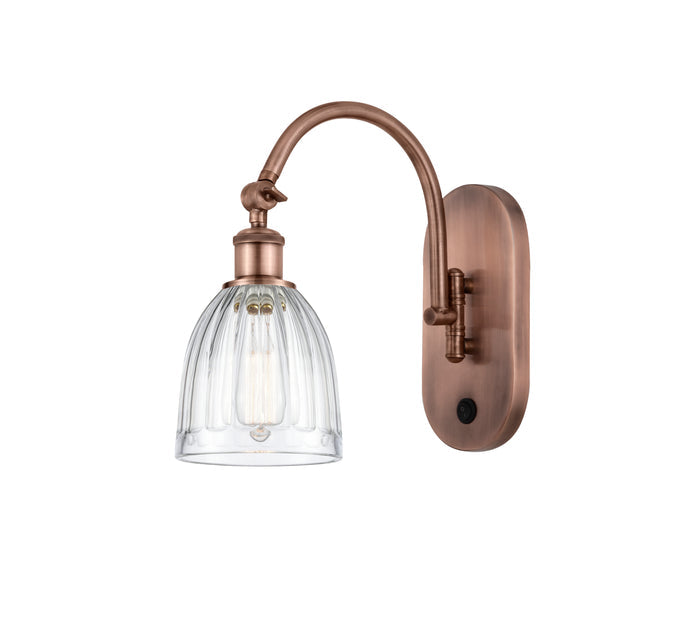 Ballston Swing Arm Cast Brass Finish