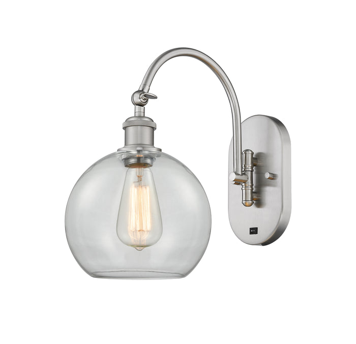 Brushed Satin Nickel / Clear