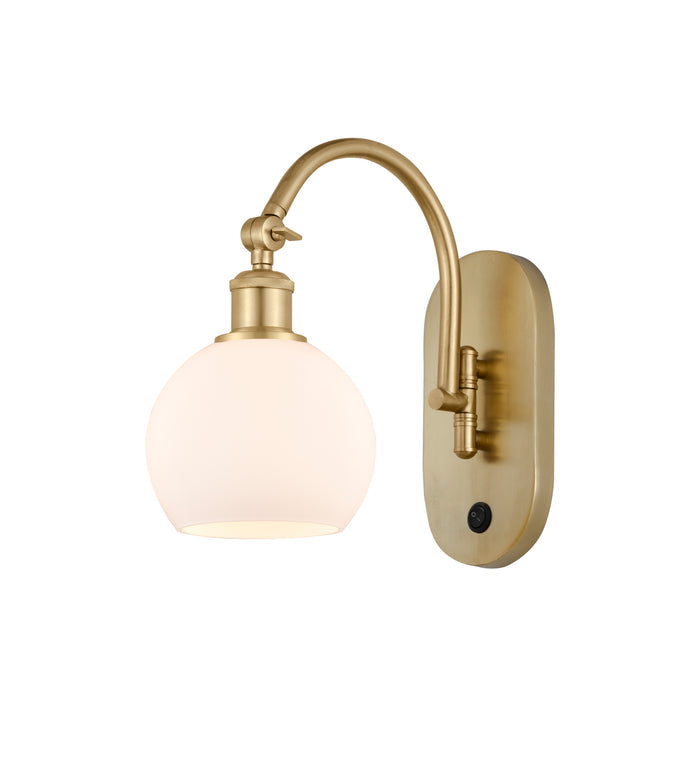 Satin Gold / Matte White